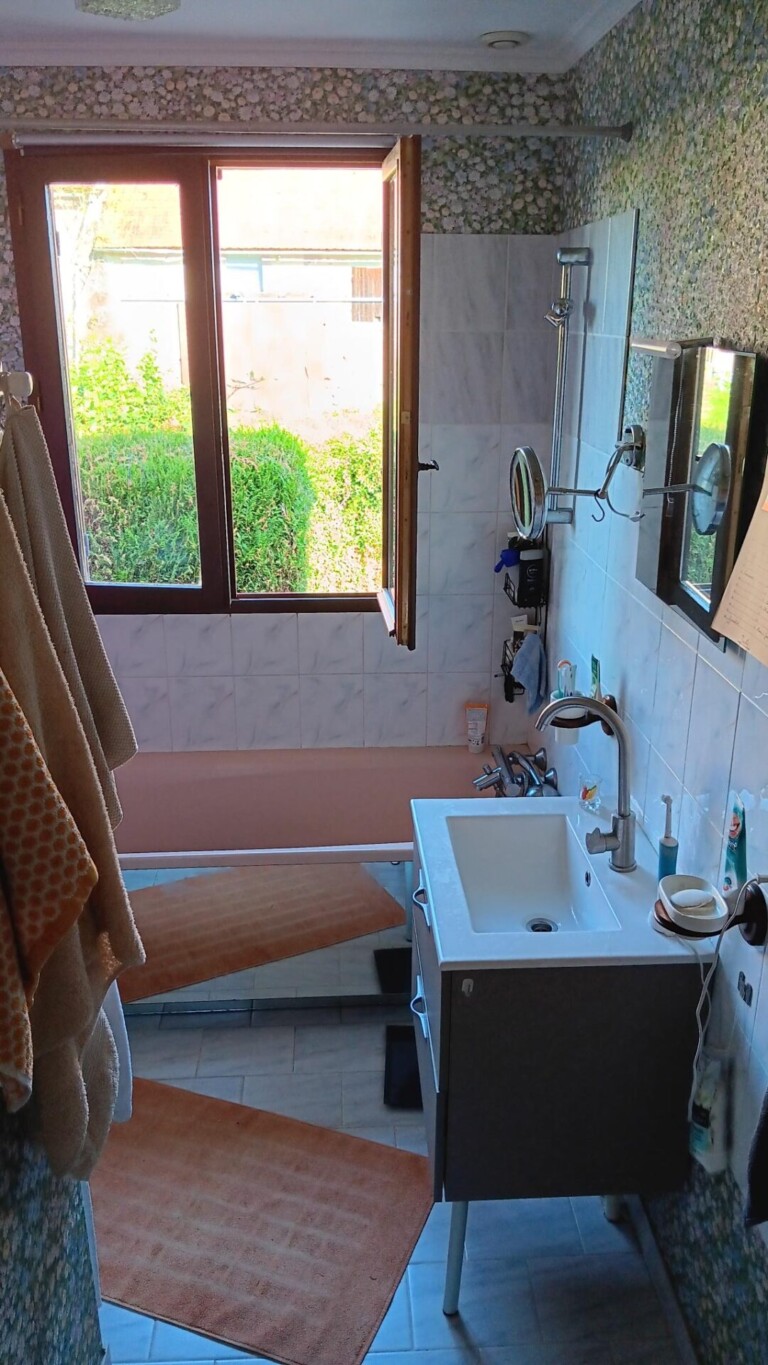 salle de bains wc seperate