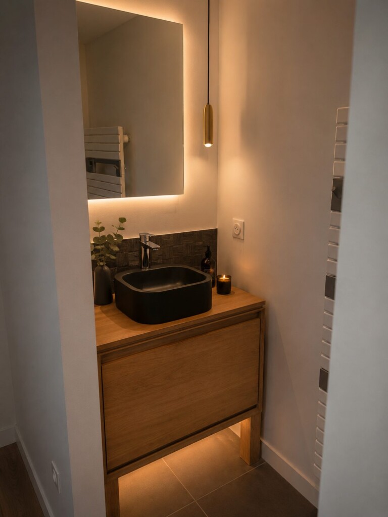 Vue retouchée IA salle d'eau chambre parentale_version 1
